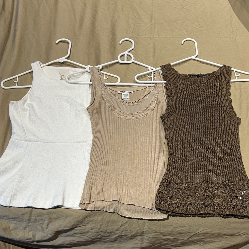 Bundle of tank tops